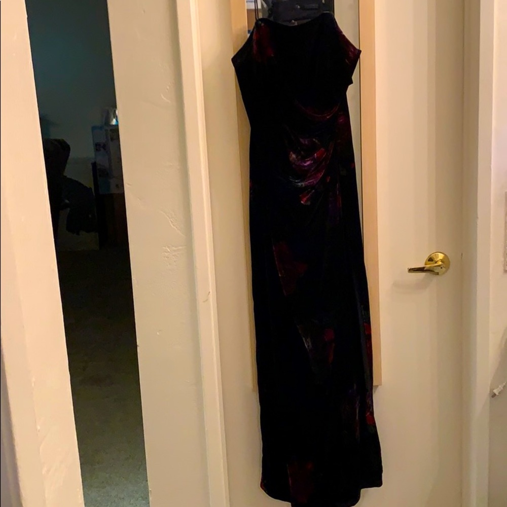 Vintage Velvet Rose formal dress 🌹